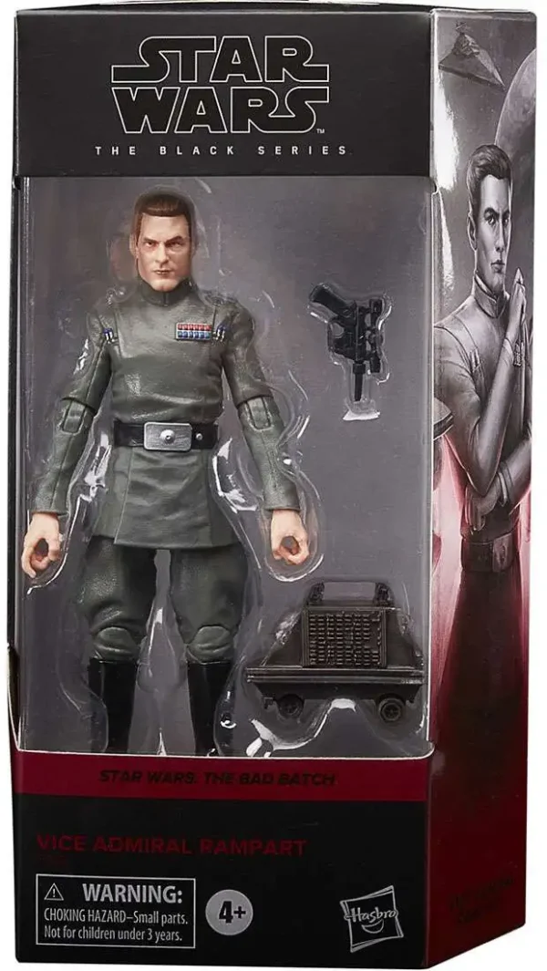 Star Wars The Black Series Vice Admiral Rampart Action Figure - Collectible Toy - Image 2